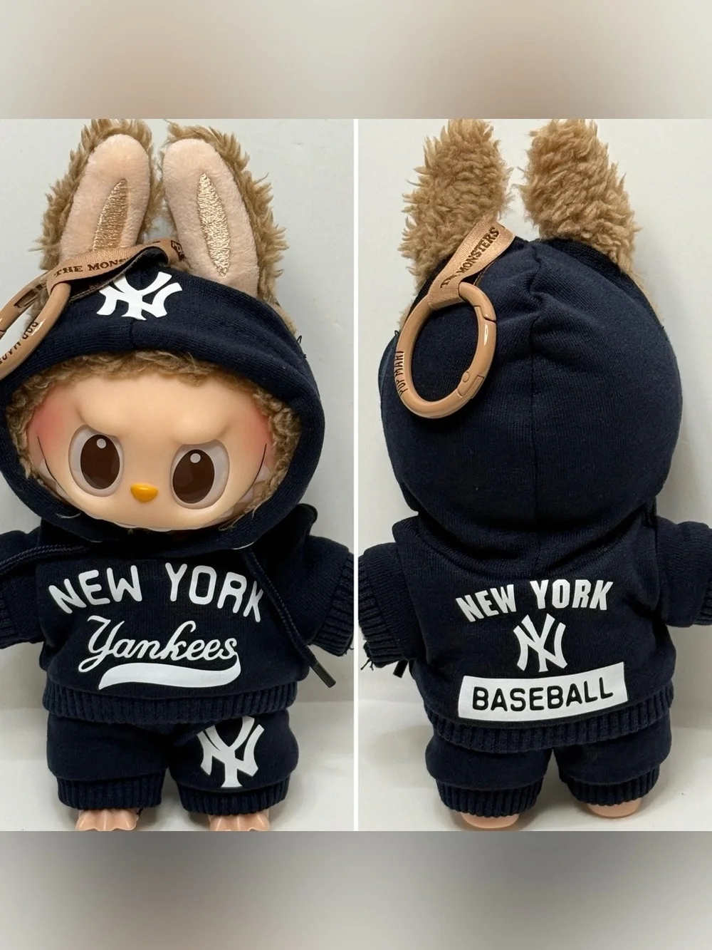 Yankees Labubu 2pc outfit New York NY
